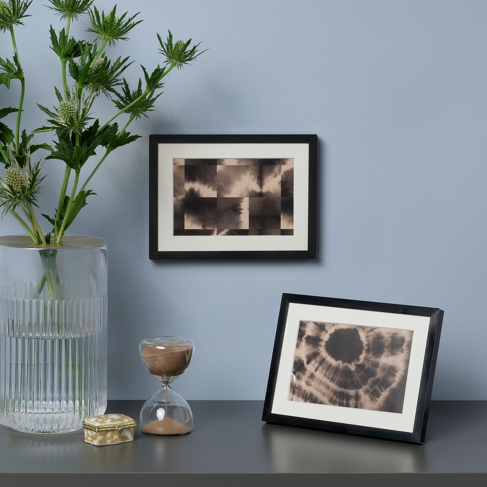 IKEA LOMVIKEN  (ИКЕА ЛОМВИКЕН)  -  Рамка - черный 13х18 см