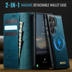 Чехол-кошелек CaseMe 2 in 1 MagSafe Samsung Galaxy S23 Ultra