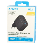 Сетевое зар. устр. Anker A121EG11 2USB+2C 50W черное