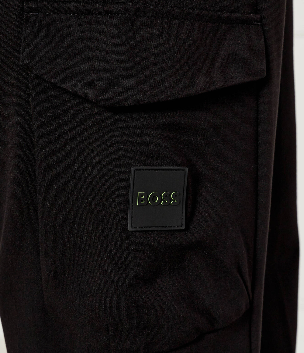 Брюки карго T_Urbanex BOSS GREEN - черный(50522626)