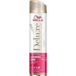 Лак для волос Wella Deluxe Luxurious Shine, экстрасильная фиксация, кератин, масло жожоба, 250 мл (Франция)