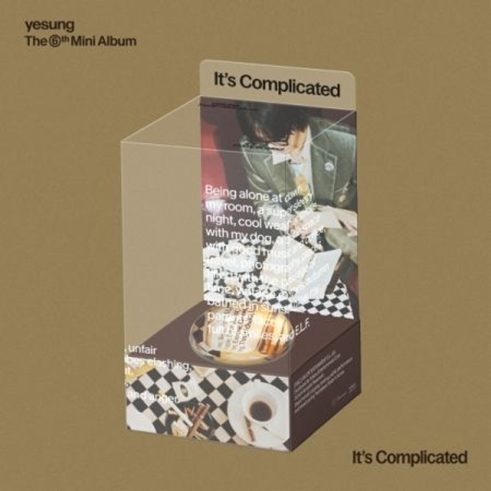 Альбом YESUNG - IT'S COMPLICATED 6th Mini Album QR (SMART ALBUM) SPECIAL Version