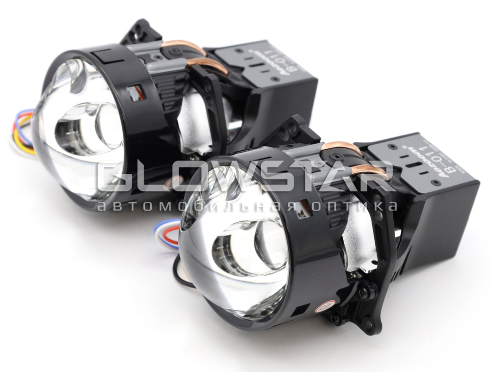 Билед модули Aozoom B-011 Laser 3.0 дюйма, 4 чипа, 5500K, 12V, 54W/81W, крепление 3R (комплект, 2шт)