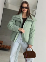 Куртка осенняя короткая без капюшона