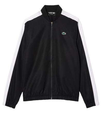 Мужской теннисный костюм Lacoste Colourblock Tennis Sportsuit - black/white