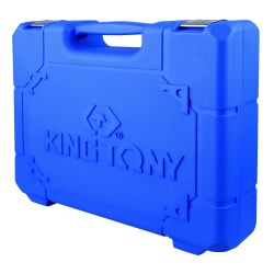 KING TONY (4419MPV) Набор ударных глубоких торцевых головок 1/2", шестигранные, 10-36 мм, в кейсе, 19 предметов