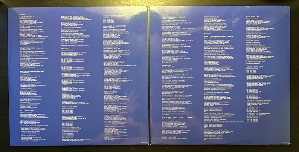 The Beatles - 1967-1970 2LP (Европа 2014г.)