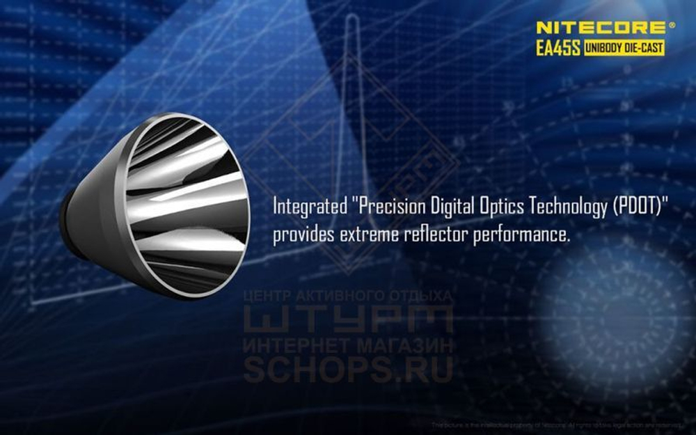 Фонарь Nitecore EA45S
