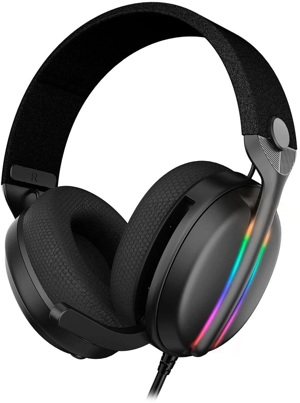 RITMIX RH-645M Black — игровая USB-гарнитура