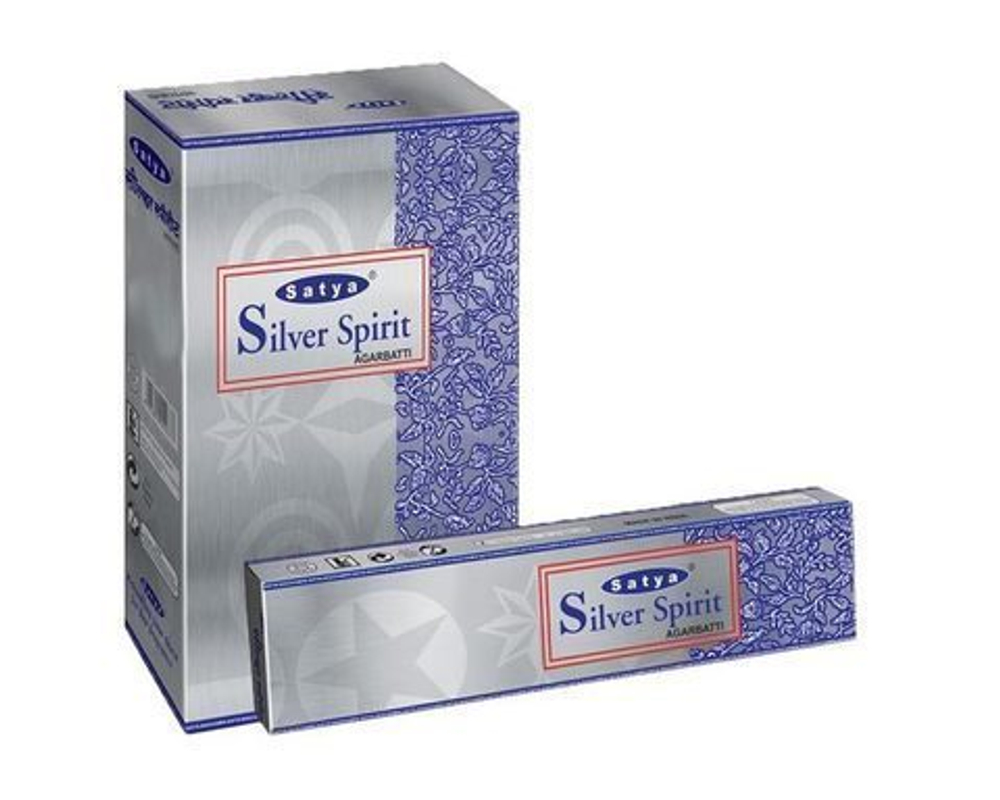 Satya Silver Spirit Благовоние Серебряный Дух 20 г