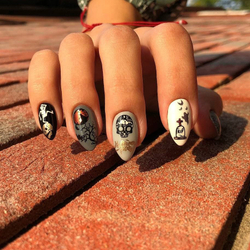 Swanky Stamping, Пластина 050 череп