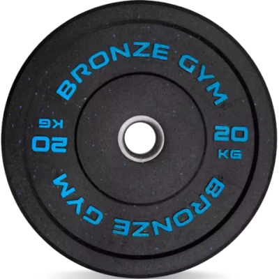 Диск бамперный  BRONZE GYM 20КГ Д50