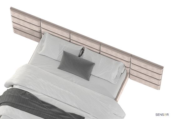 Кровать Rectangle с широким изголовьем