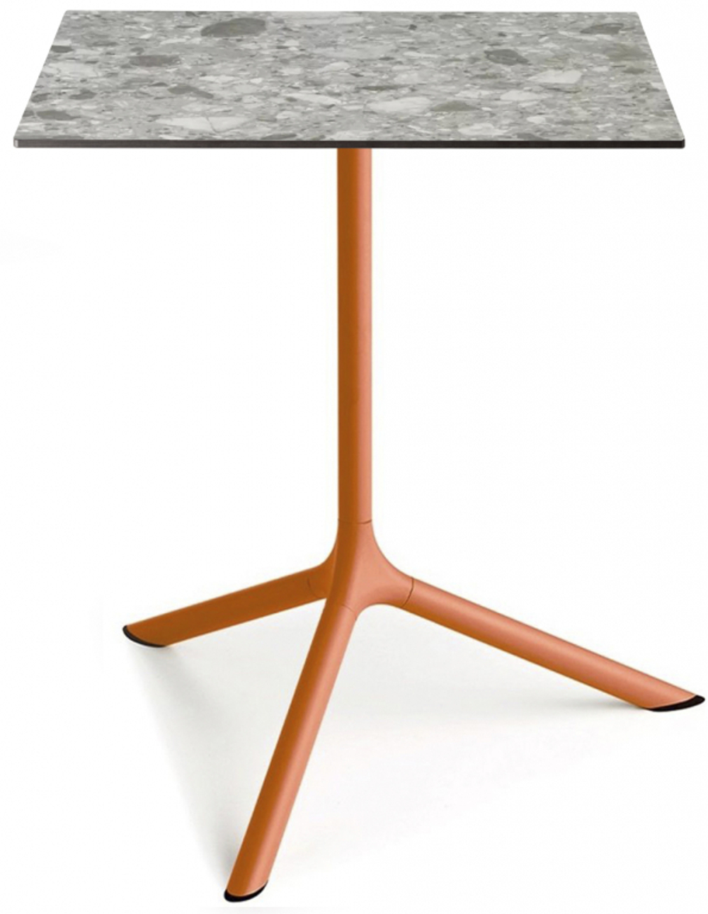 Стол ламинированный обеденный складной Scab Design Tripe Maxi Folding, терракотовый, зернистый
