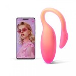 Вибромассажёр с интеллектуальным управлением Magic Flamingo Max от Magic motion, оранжевый