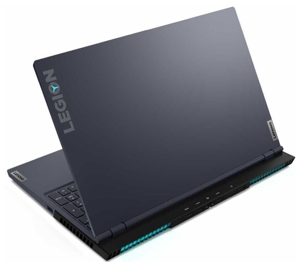 Ноутбук Lenovo Legion 7 16ACHg6 (82N6001LRK) 16"/AMD Ryzen 9 5900HX/RAM 32GB/SSD 1TB/NVIDIA RTX 3080 16GB/2560*1600/IPS/DOS/Подсветка кл-ры: RGB/черный. Состояние: B1