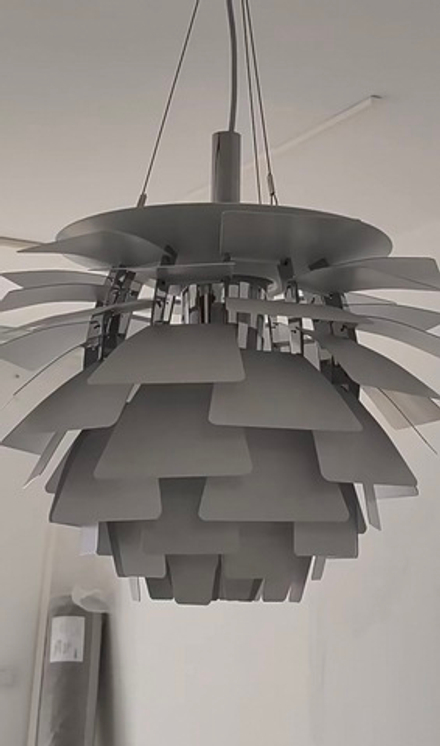 Pendant design lamp PH Artichok by Louis Poulsen (chrome)