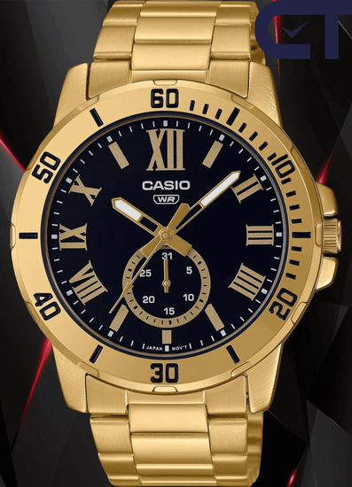 Casio MTP-VD200G-1B — мужские наручные часы
