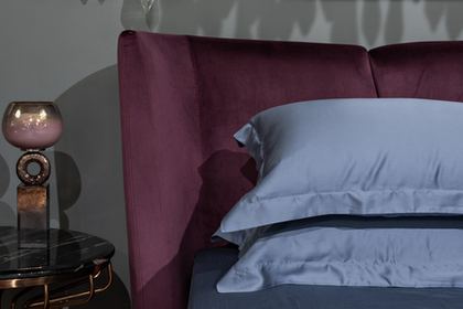 Наволочки 2шт 70х70 Garda Decor Сопрано синие