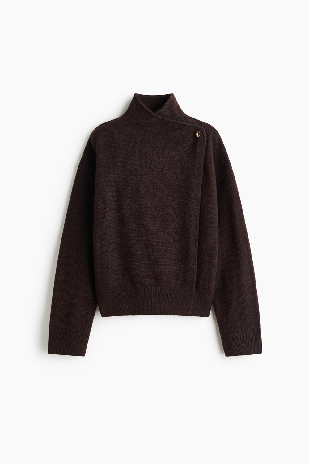 Кардиган с запахом — воротник-стойка - H&M