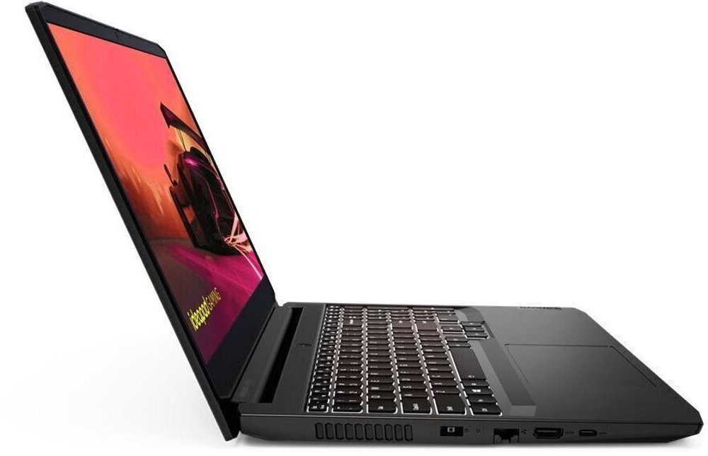 Ноутбук Lenovo ideapad Gaming 3-15ACH6. Производитель CPU: AMD, Линейка CPU: Ryzen 5, CPU: Ryzen 5 5600H, RAM: 8Gb, SSD: 512Gb, GPU: Nvidia RTX3060 6Gb, Диагональ: 15.6", Разрешение: 1920*1080, Тип экрана: IPS 120hz, OS: DOS, BackLight: RGB, Цвет: чёрный