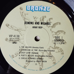 Винтажная виниловая пластинка LP Uriah Heep Demons And Wizards (Japan 1981) (No Obi) All My Life