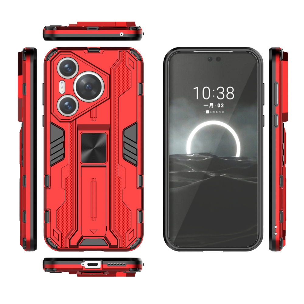 Противоударный чехол с подставкой Transformer для Huawei Pura 70