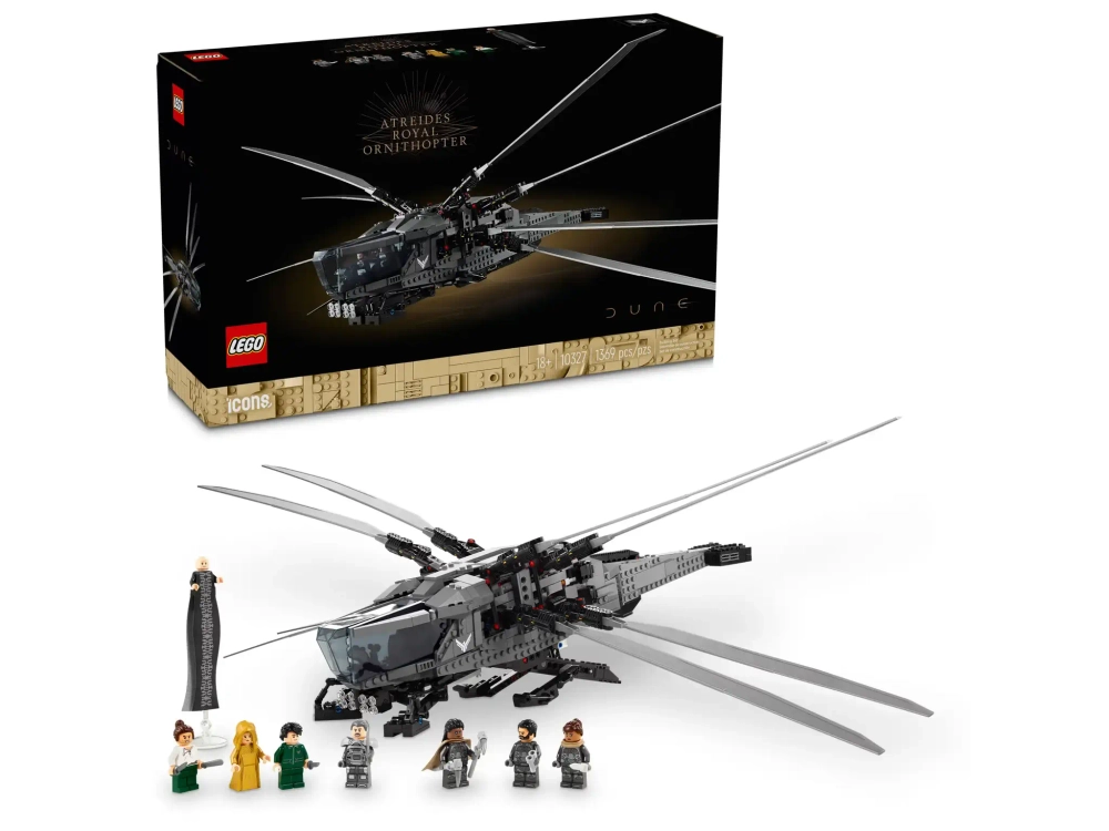Конструктор LEGO Icons 10327 Дюна: Королевский орнитоптер Атрейдесов