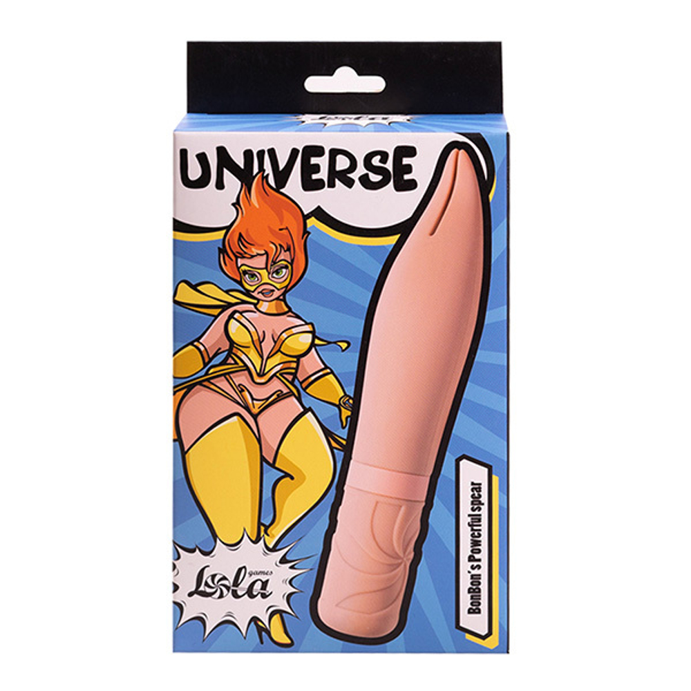 Перезаряжаемый вибратор Lola Games Universe BonBon’s Powerful Spear Beige 9603-02lola