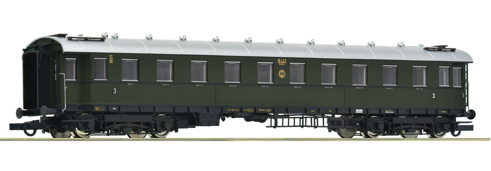 3rd class standard пассажирский вагон express, DRG , II эпоха