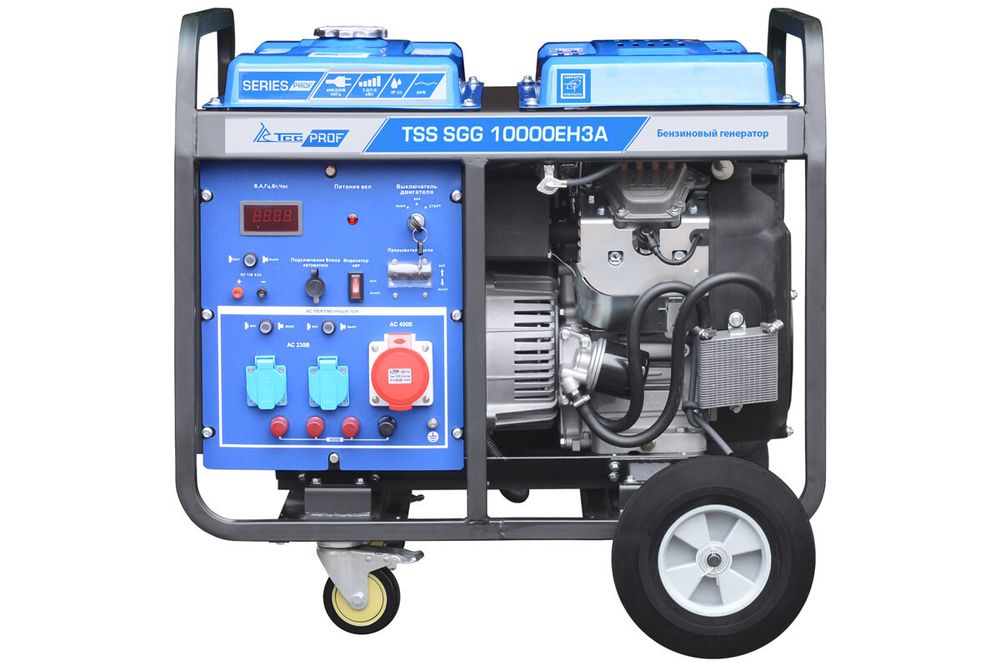 Генератор трехфазный TSS SGG 10000EH3A - [10 кВт / 18 А] с АВР