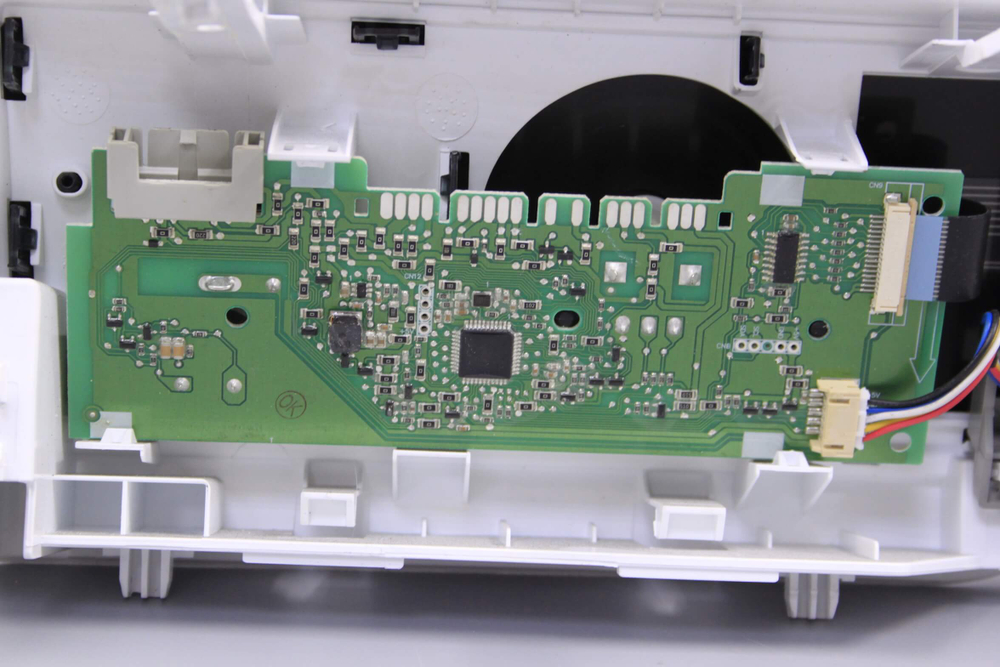 Модуль индикации 0021800239MA стиральной машины Haier HWD80-BP14959A (В сборе с пластиком)