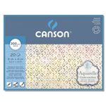 Блок для акварели AquarellCP Torchon 300 г/м², A3 41х31 см, склейка с четырех сторон 20 л, крупнозернистая, Canson