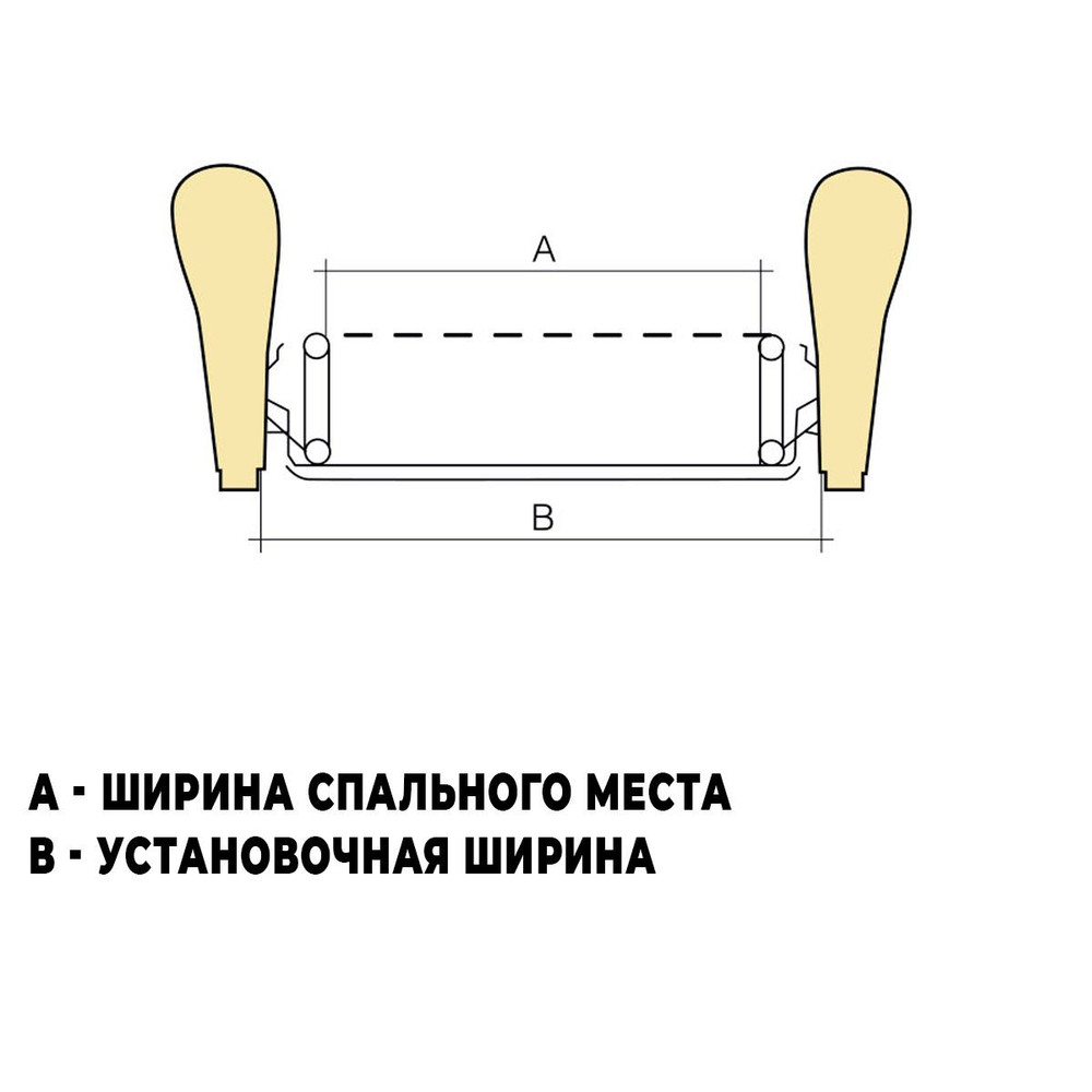 Механизм для дивана французская раскладушка / Ифагрид 100
