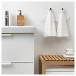 Набор полотенец IKEA VAGSJON (ВОГШЁН), Белый, 30х30 см, 4 шт