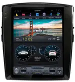 Магнитола для Mitsubishi Pajero 4 2006-2022 - Kuberg ZF-1302-GE вертикальный экран в стиле "Тесла" на Android 13, Быстрая, CarPlay, 4G SIM-слот