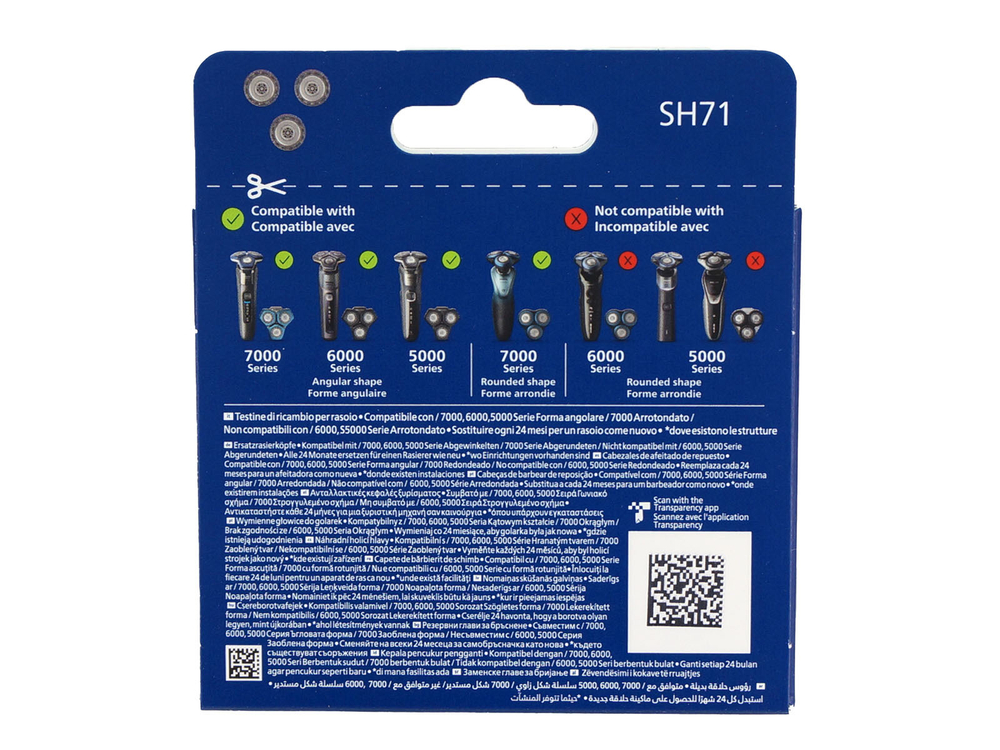 Бритвенные головки Philips SH71