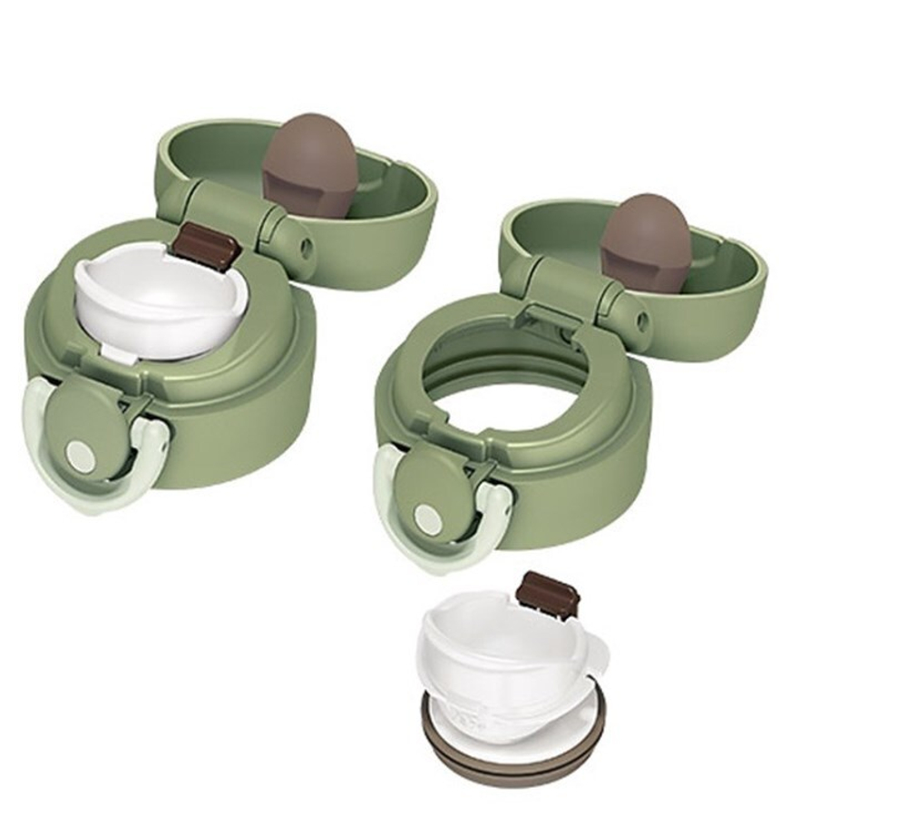 Термокружка THERMOS® JNR-601 KKI 0.6L (561480) оливковая