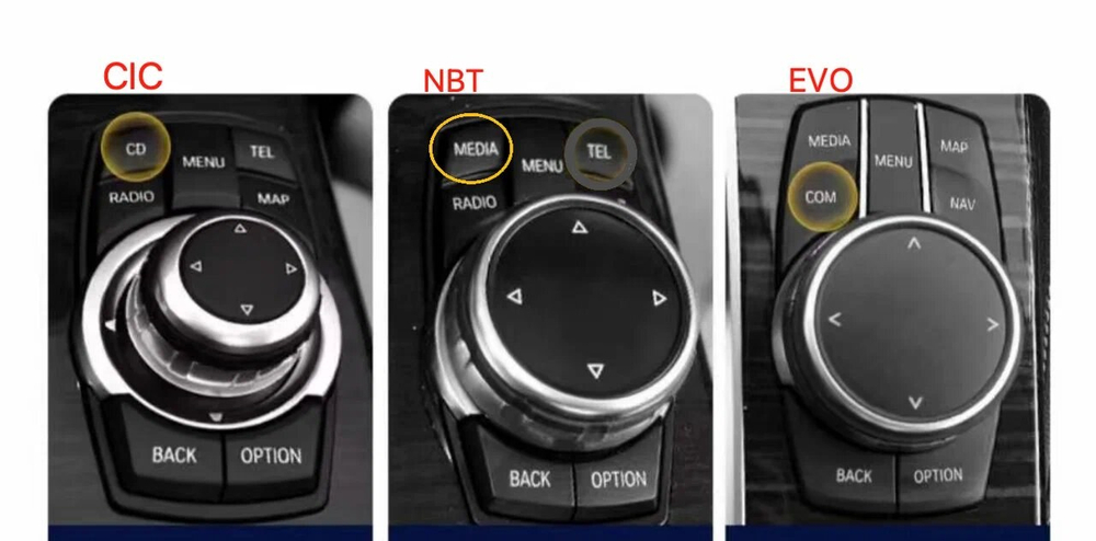 Установочный комплект для BMW любое авто CIC KUBERG HP-LZ-BMW-CIC