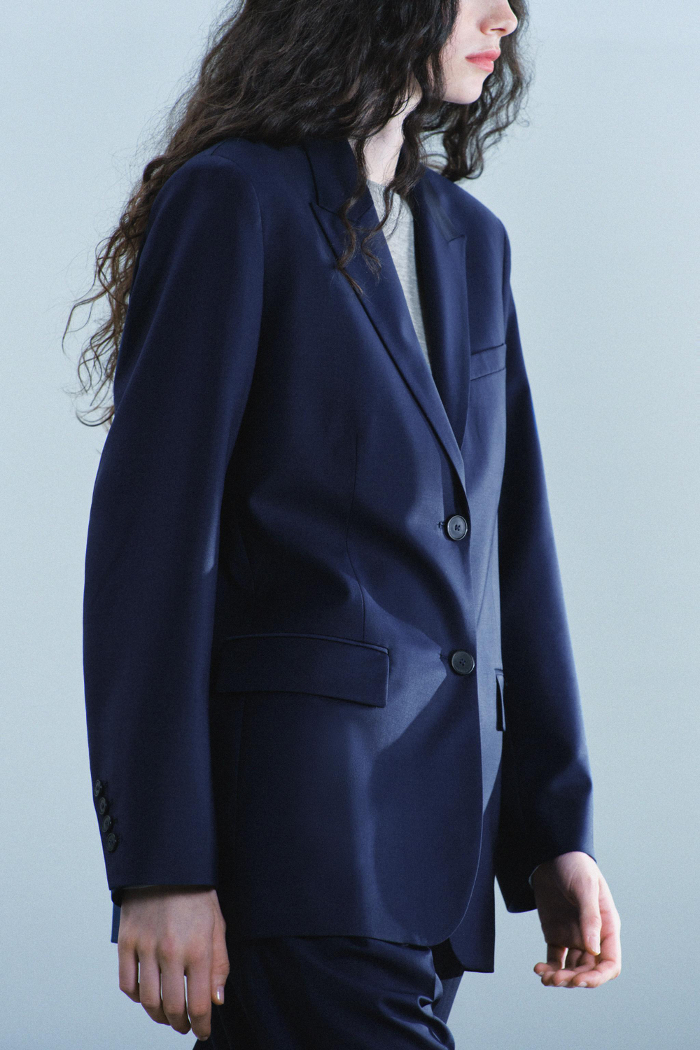 ПРЯМОЙ БЛЕЙЗЕР ИЗ СМЕСОВОЙ ШЕРСТИ — ZW COLLECTION — ZARA