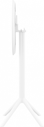 Стол пластиковый барный складной Siesta Contract Sky Folding Bar Table 60, белый