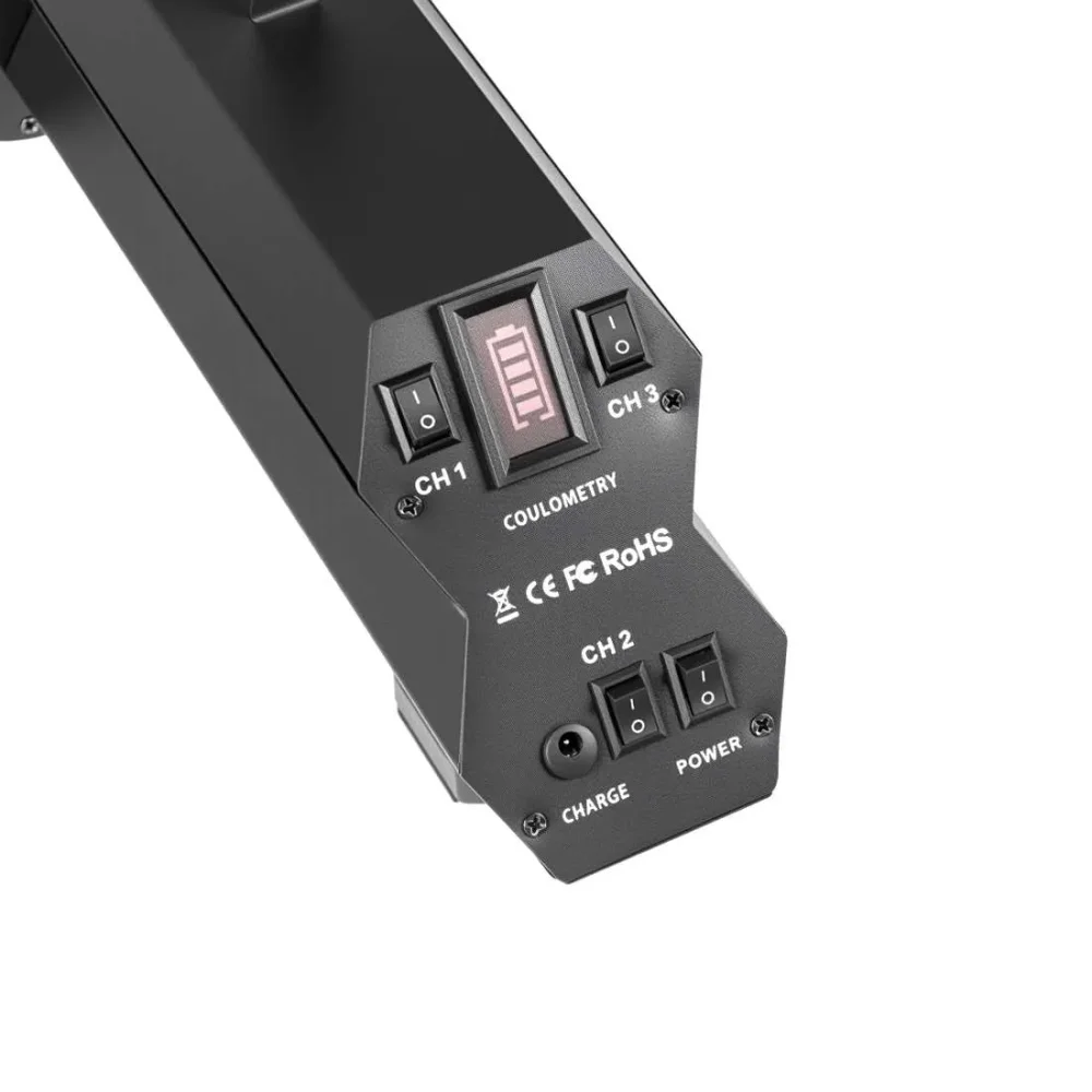 Ручной аккумуляторный конфетти-пистолет MOKA SFX MK-CN11 (3 ствола, 8-10 м)