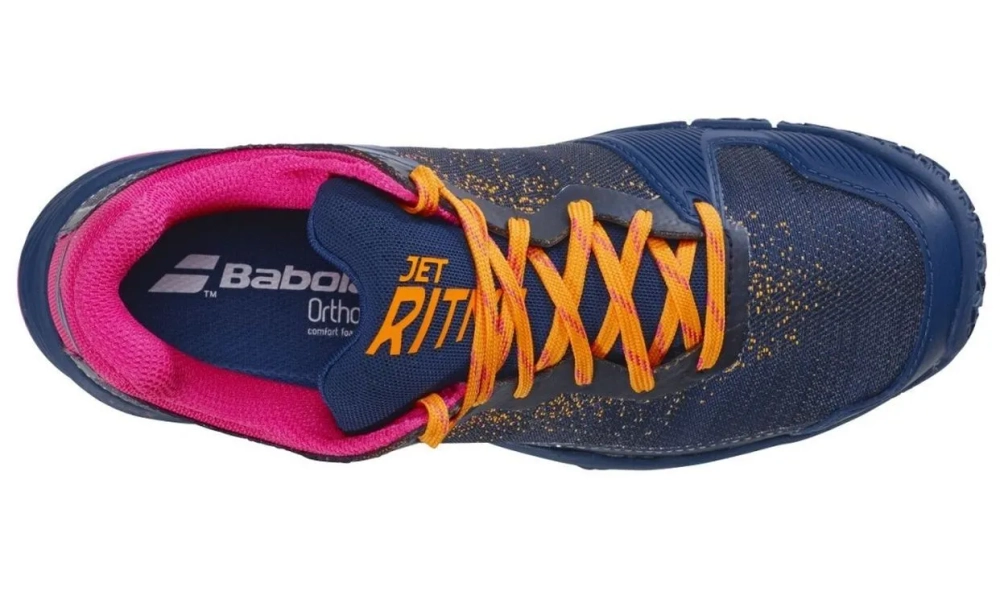 Женские кроссовки для padel Babolat Jet Ritma - insignia blue/roseberry