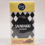 Конфеты Fazer "Salmiakki Cola Ginger" кола-имбирь без сахара 40 г (из Финляндии)