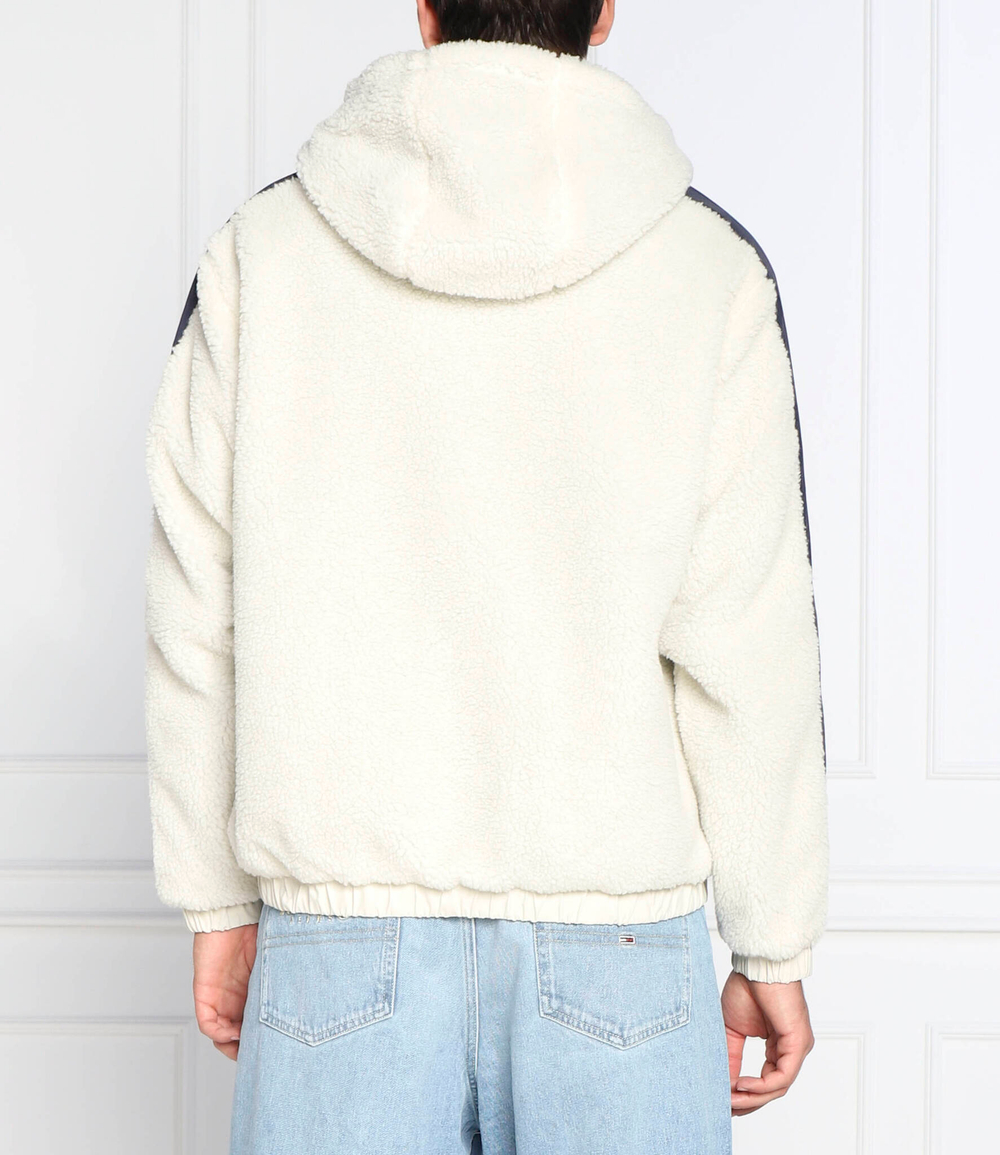 двухсторонняя куртка sherpa Tommy Jeans - темно-синий(DM0DM14455)