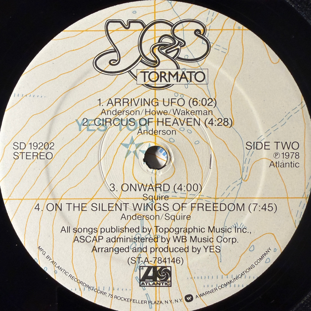 Yes ‎– Tormato (США 1978г.)