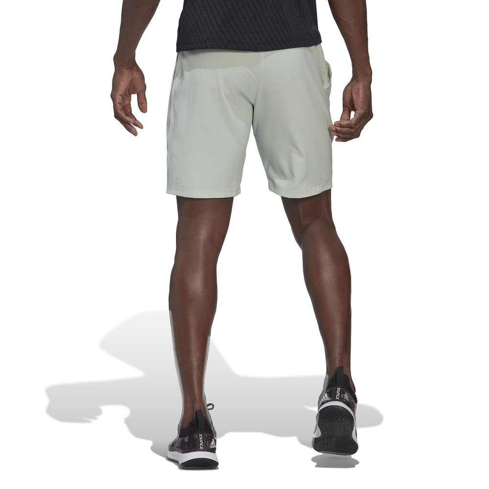 Мужские теннисные шорты Adidas Club SW Short 9" - зеленый