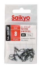Вертлюг с застежкой Saikyo SA-301