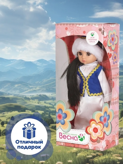 Кукла Аиша в национальном костюме 30см. (Весна)