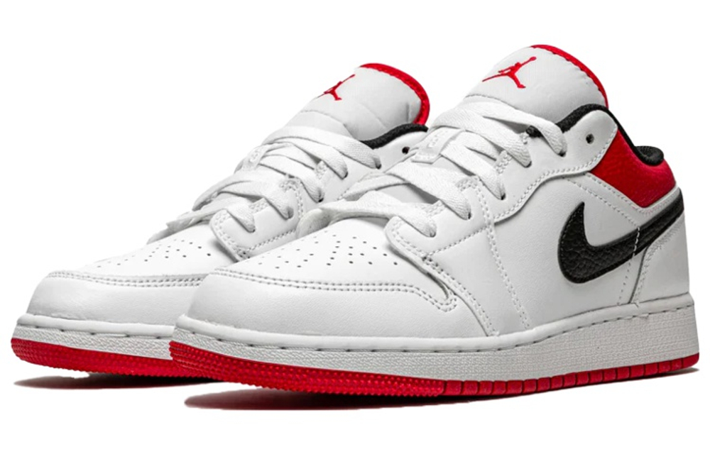 Air Jordan 1 Low 'White University Red'